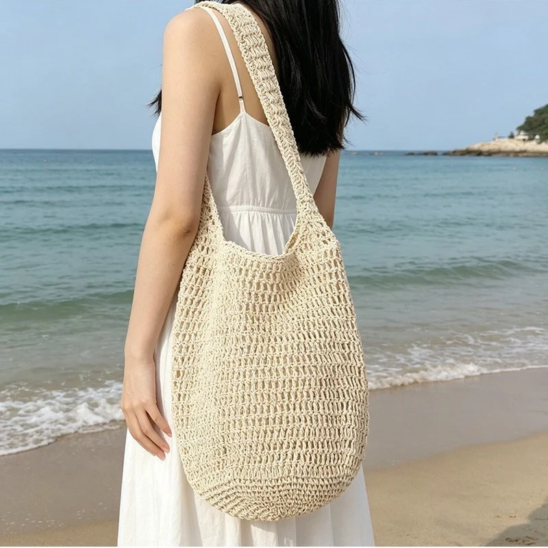 Handgemachte gestrickte Tasche Skanto