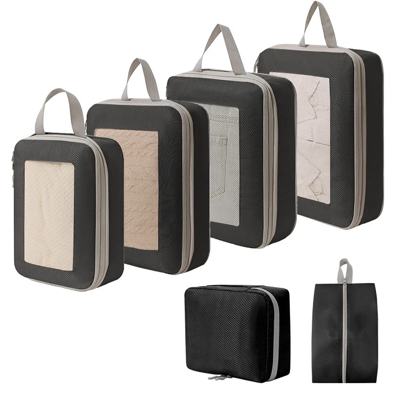 Praktisches Kompressions-Reisetaschen-Set Skanto