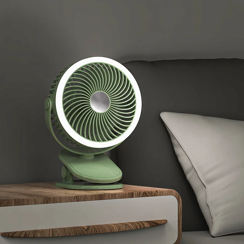 Tischventilator für Damen mit integrierter LED-Beleuchtung Skanto