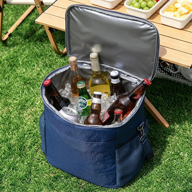 Isolierte Kühltasche mit praktischen Seitentaschen Skanto