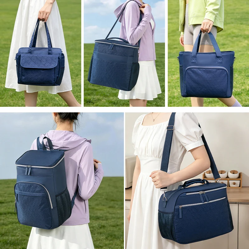 Isolierte Kühltasche mit integrierten Fächern Skanto