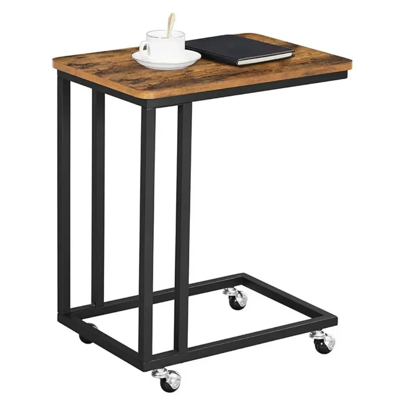 Beistelltisch mit Rollen und modernem Design Skanto