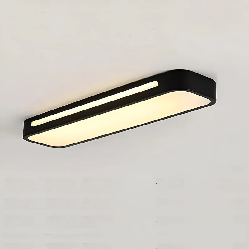 Rechteckige Deckenlampe – Klare Linien & modernes Design | Perfekt für Wohnzimmer und Essbereich | Skanto