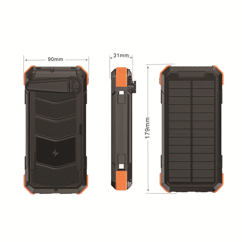 Faltbare Solar Powerbank Skanto