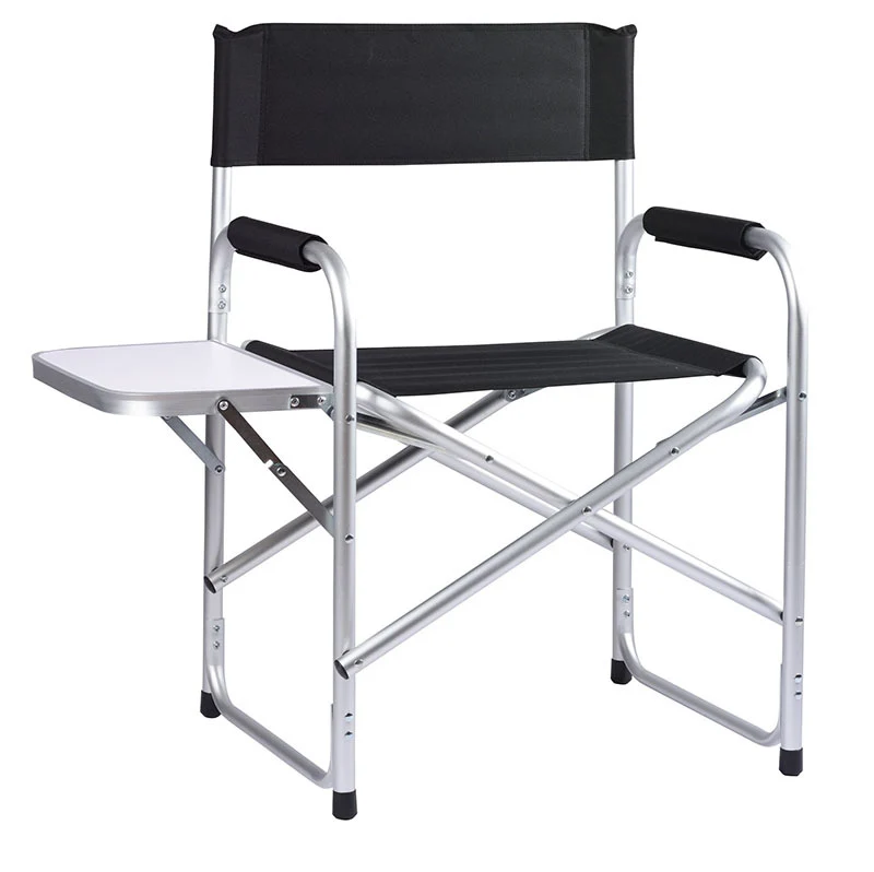 Bequemer Klappstuhl mit Seitenablage Skanto