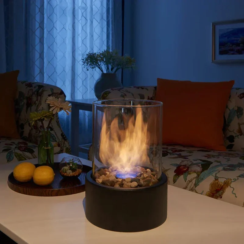 CosyFlame – Rauchfreier Tischkamin mit echten Flammen und skandinavischem Design