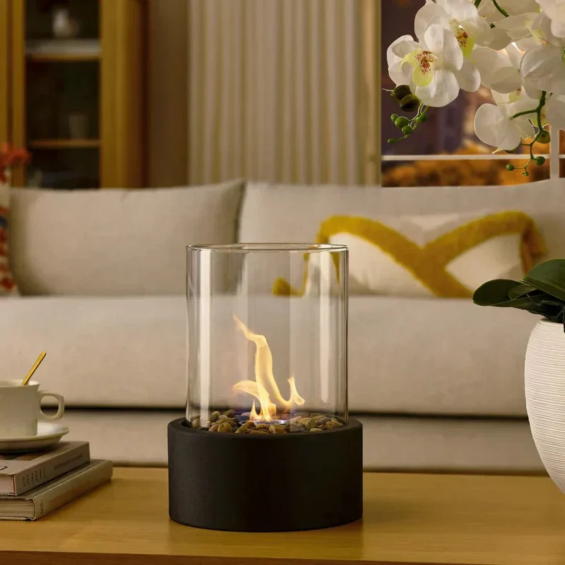 CosyFlame – Rauchfreier Tischkamin mit echten Flammen und skandinavischem Design