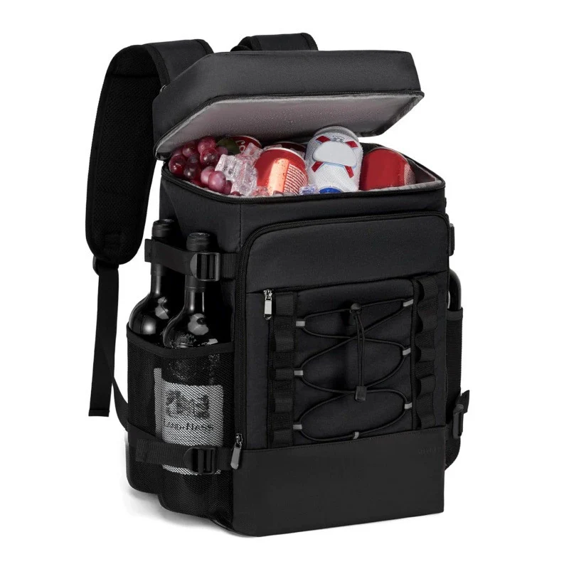 Unisex isolierter Picknick-Rucksack mit Flaschenhaltern und Front-Organizer-Tasche Skanto