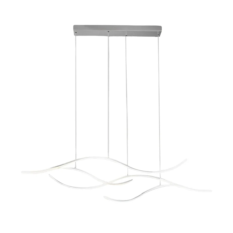 Skanto | Designer-LED-Deckenleuchte mit wellenförmiger Krümmung