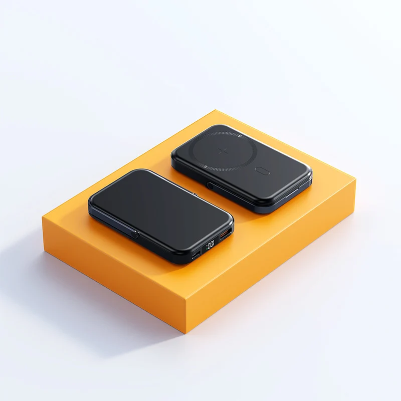 Tragbare Powerbank mit Qi-Ladefunktion Skanto