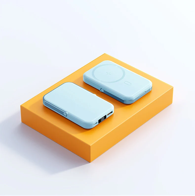 Tragbare Powerbank mit Qi-Ladefunktion Skanto
