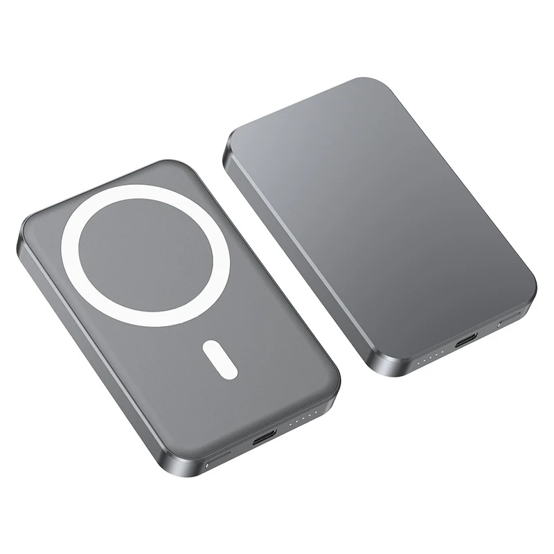 Magnetische Qi Powerbank mit Schnellladefunktion Skanto
