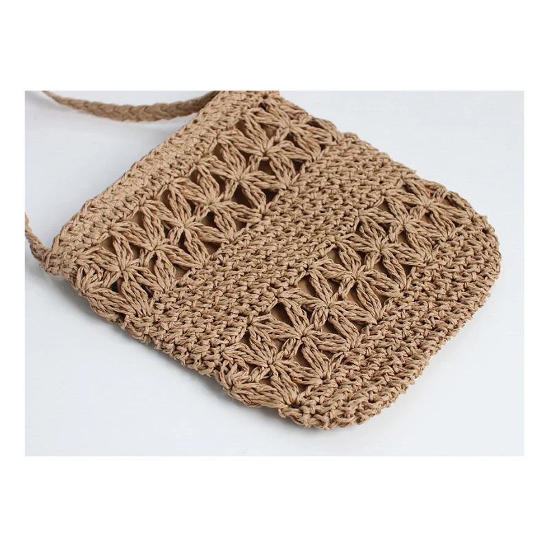 Handgestrickte Häkeltasche Skanto