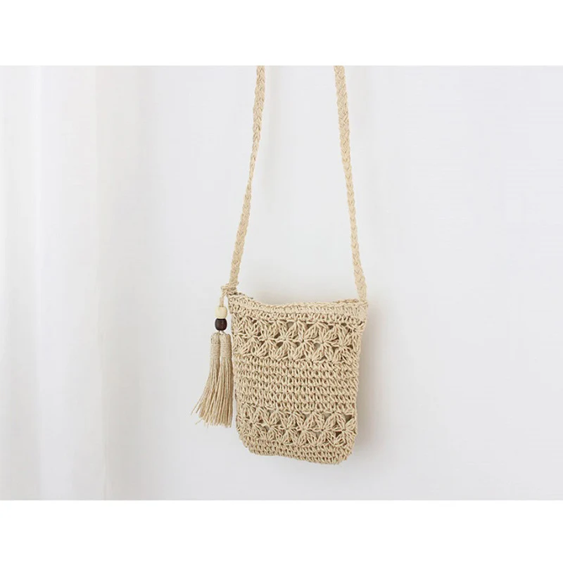 Handgestrickte Häkeltasche Skanto