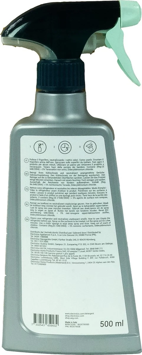 Electrolux Koelkast Reinigingsspray 500ml