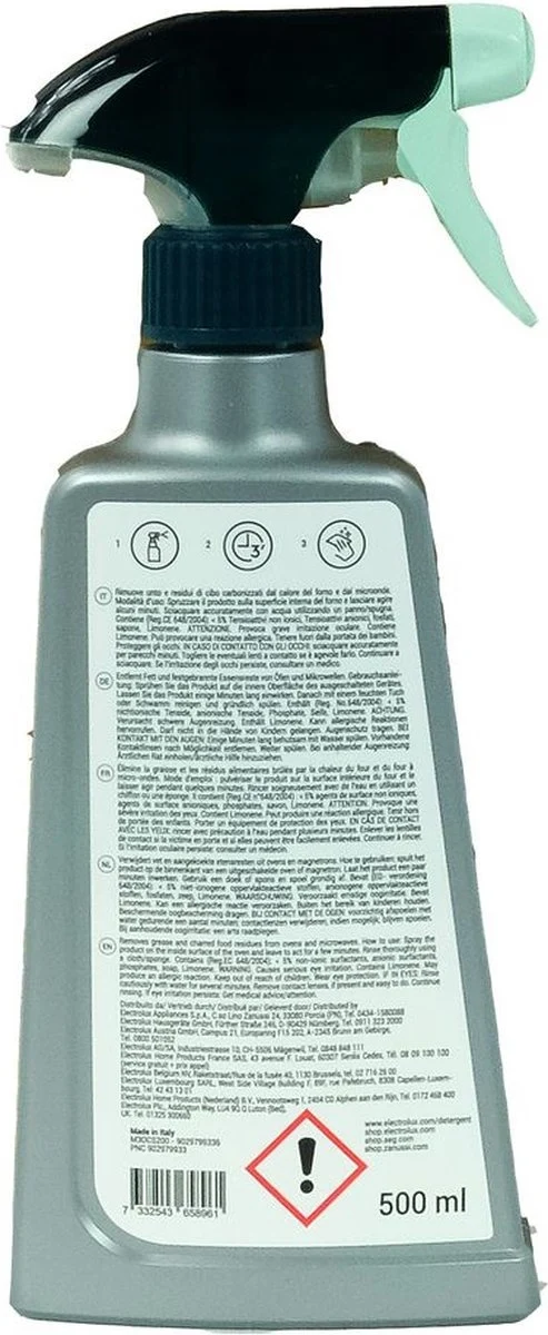 Electrolux Oven & Magnetron Reinigingsspray 500ml