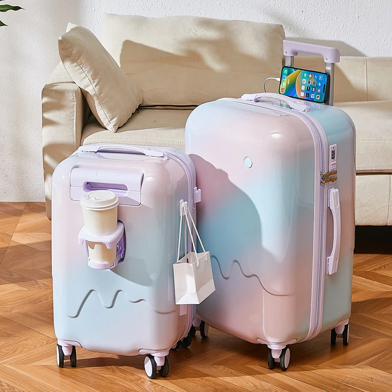 Unisex Smarter Kabinenkoffer mit Ladefunktion Skanto