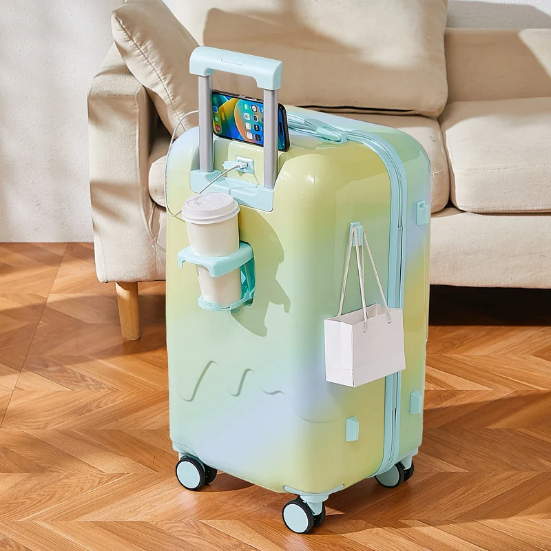 Unisex Smarter Kabinenkoffer mit Ladefunktion Skanto