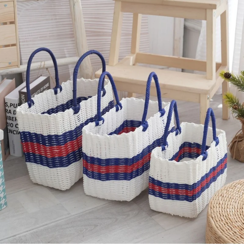 Weiche gewebte Strandtasche Skanto