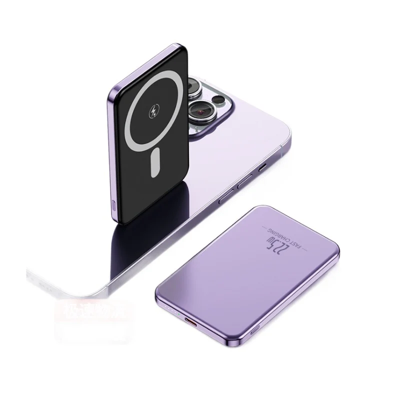 Tragbare Powerbank mit Magnetfunktion Skanto