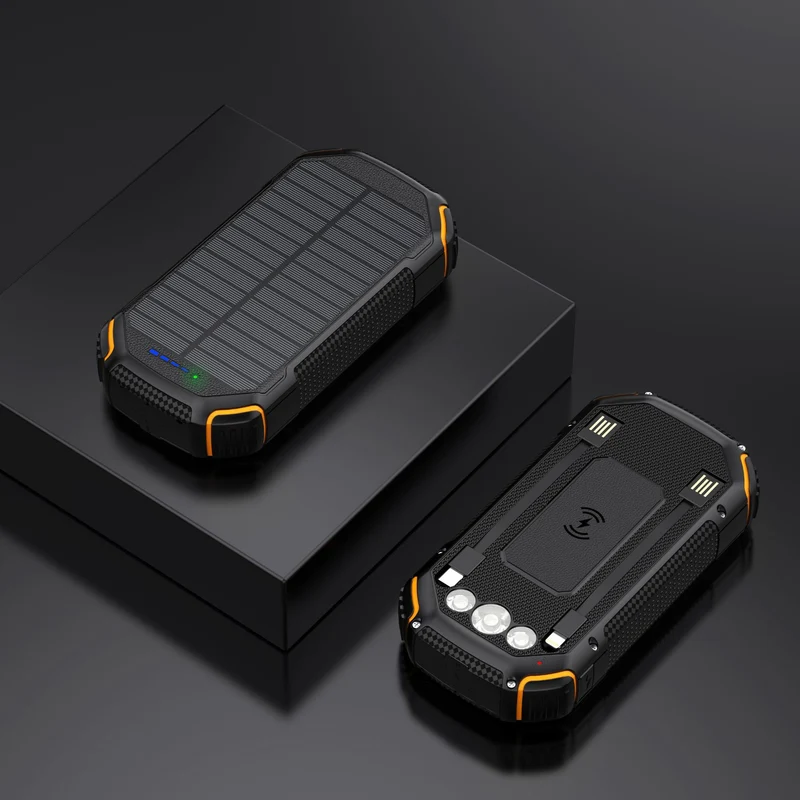 Robuste und tragbare Solar-Ladegerät Powerbank Skanto