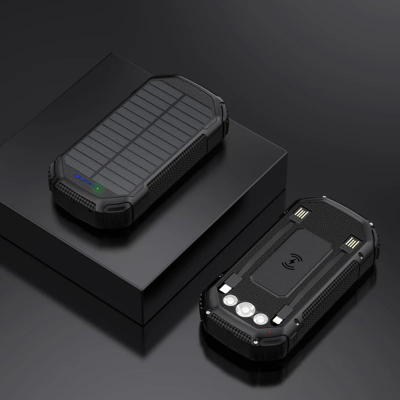 Robuste und tragbare Solar-Ladegerät Powerbank Skanto
