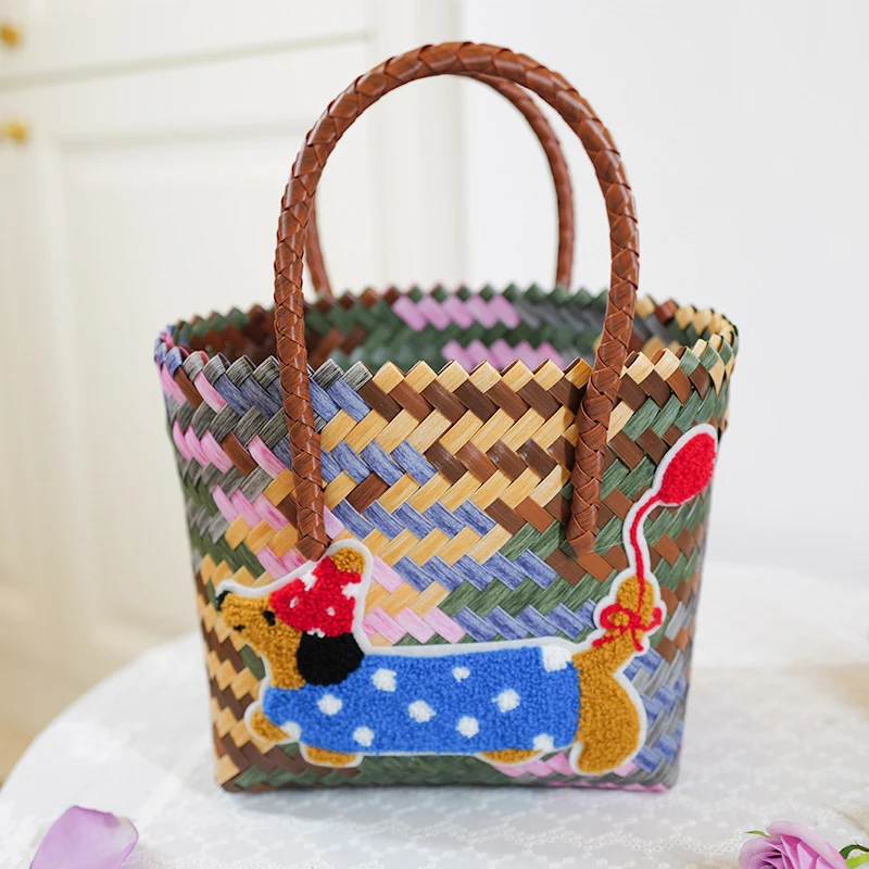Handgewebte Strandtasche Skanto