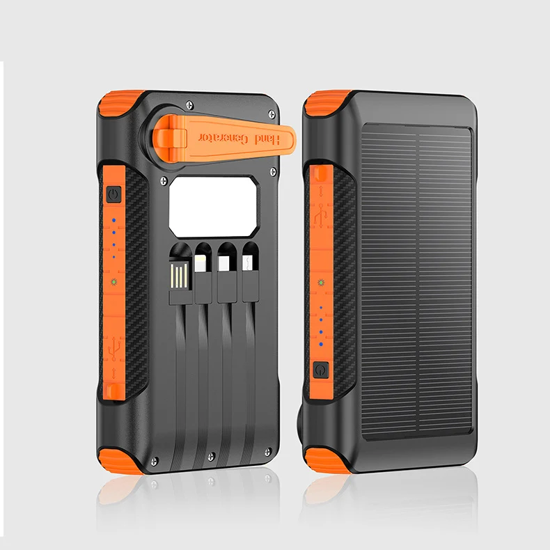 Solar-Powerbank mit Schnellladefunktion Skanto
