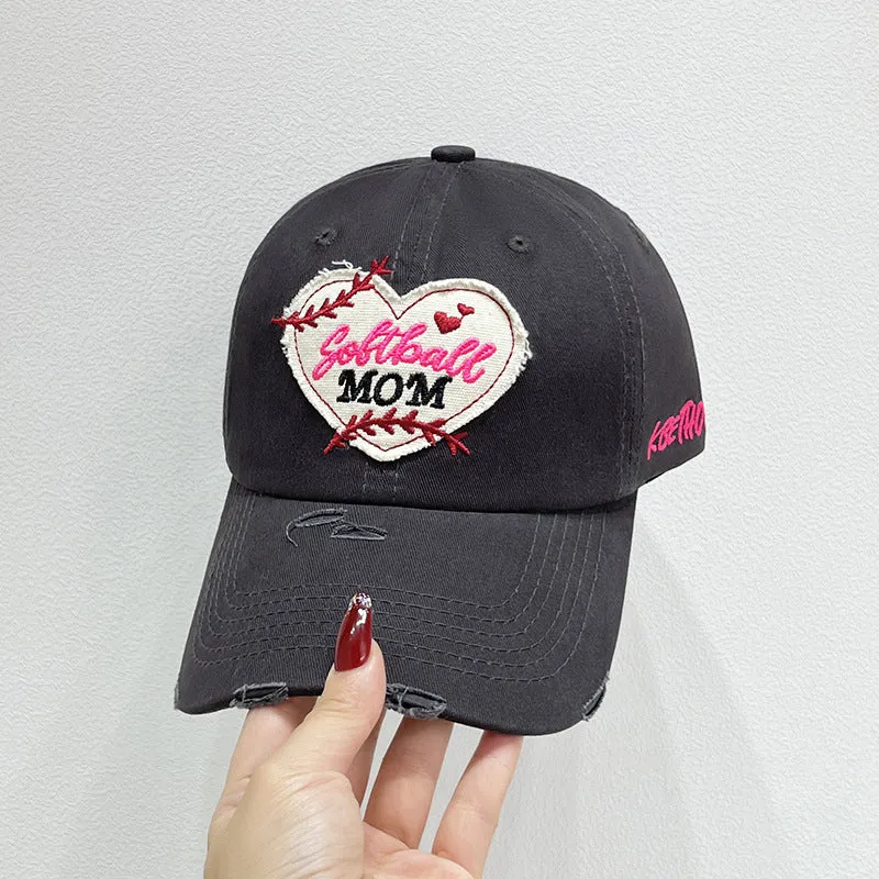 Bestickte Sport-Baseballkappe für Damen Skanto
