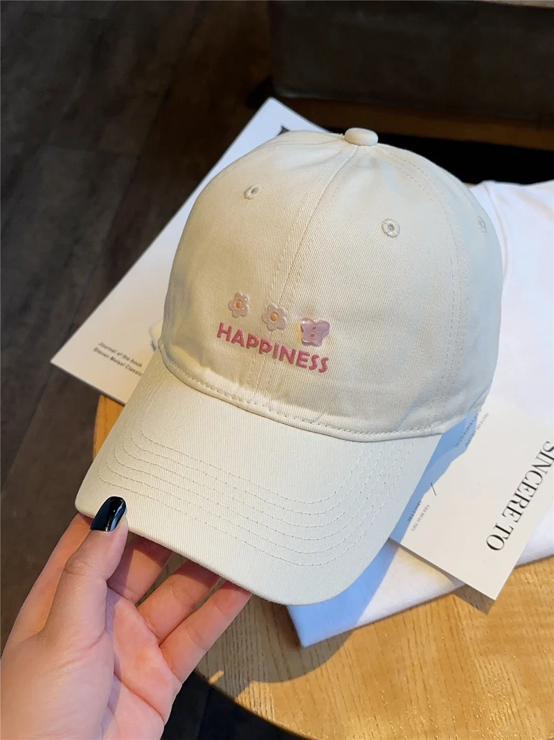 Bestickte Baseballkappe für Damen mit Glücksmotiv Skanto