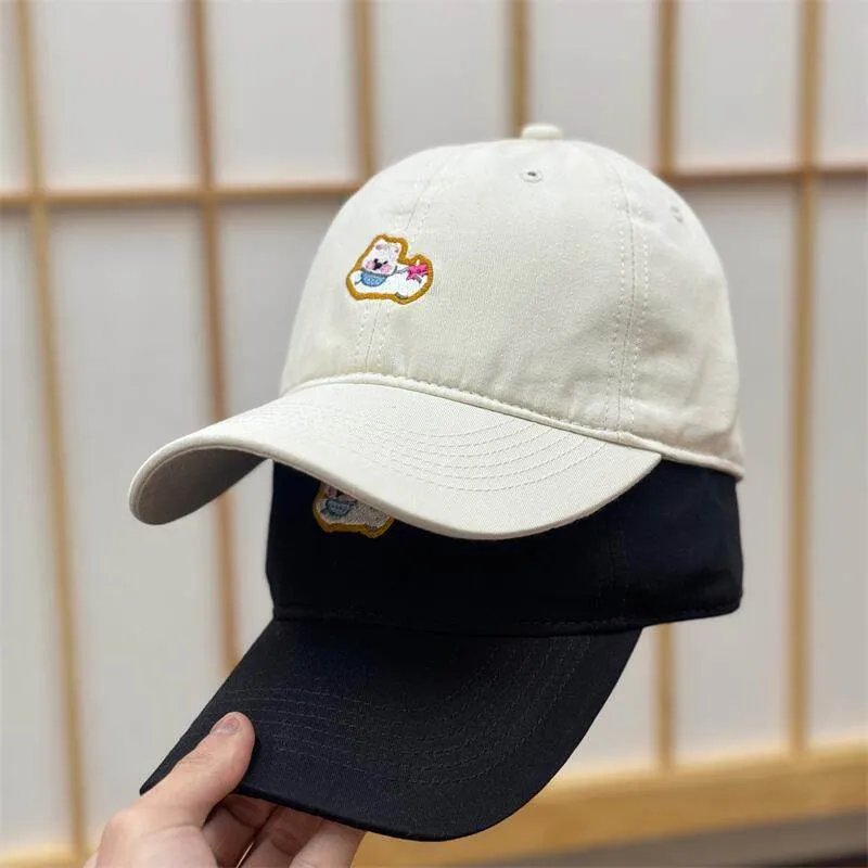 Bestickte Baseballkappe für Damen mit lustigem Charakter Skanto