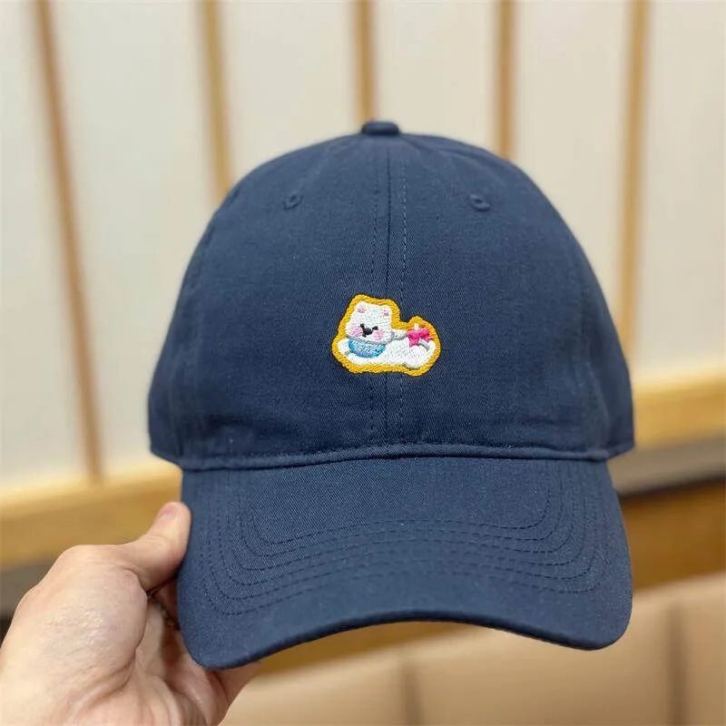 Bestickte Baseballkappe für Damen mit lustigem Charakter Skanto