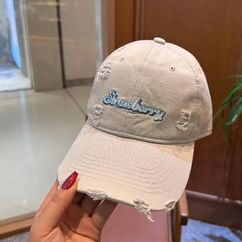 Damen Baumwoll-Cap im Used-Look Skanto