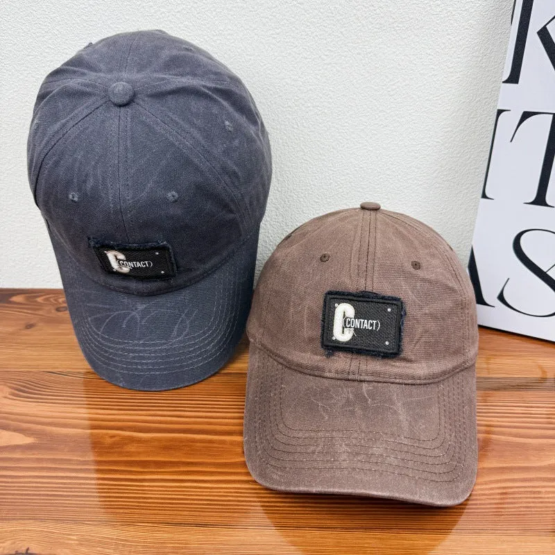 Herren Vintage-inspirierte Used-Look Kappe Skanto