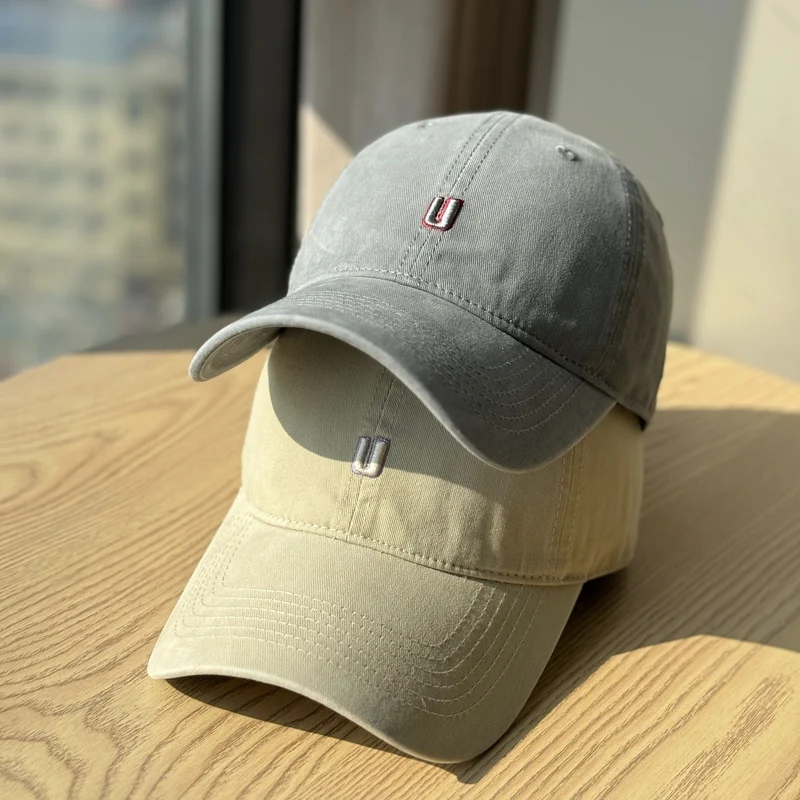 Klassische bestickte Curved Baseballkappe für Herren Skanto