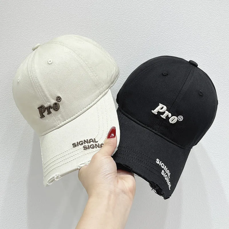 Damen Lässige Distressed-Baseballkappe Skanto