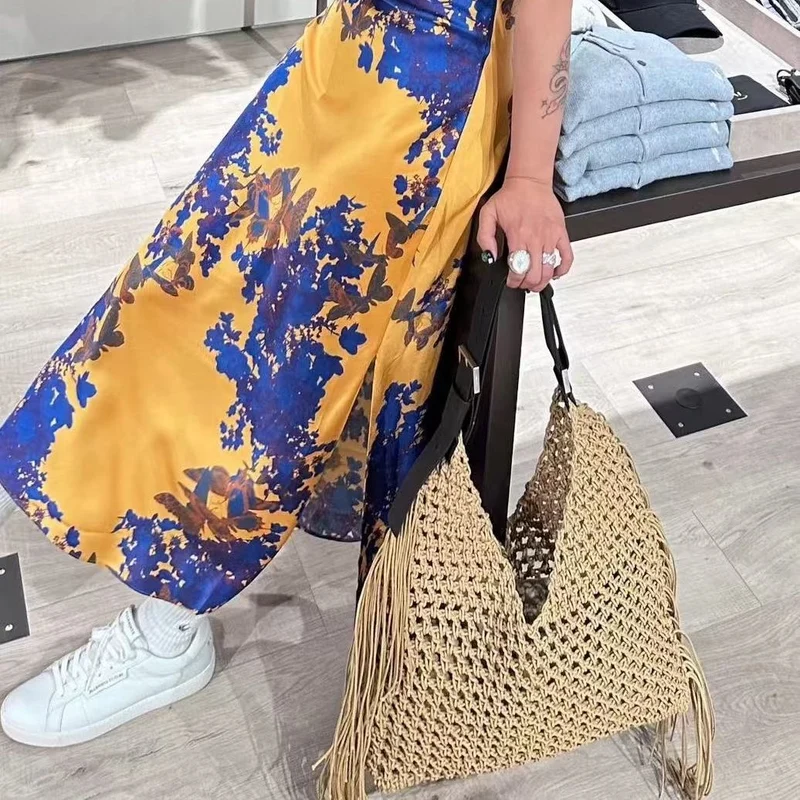 Fransen-Einkaufstasche Skanto