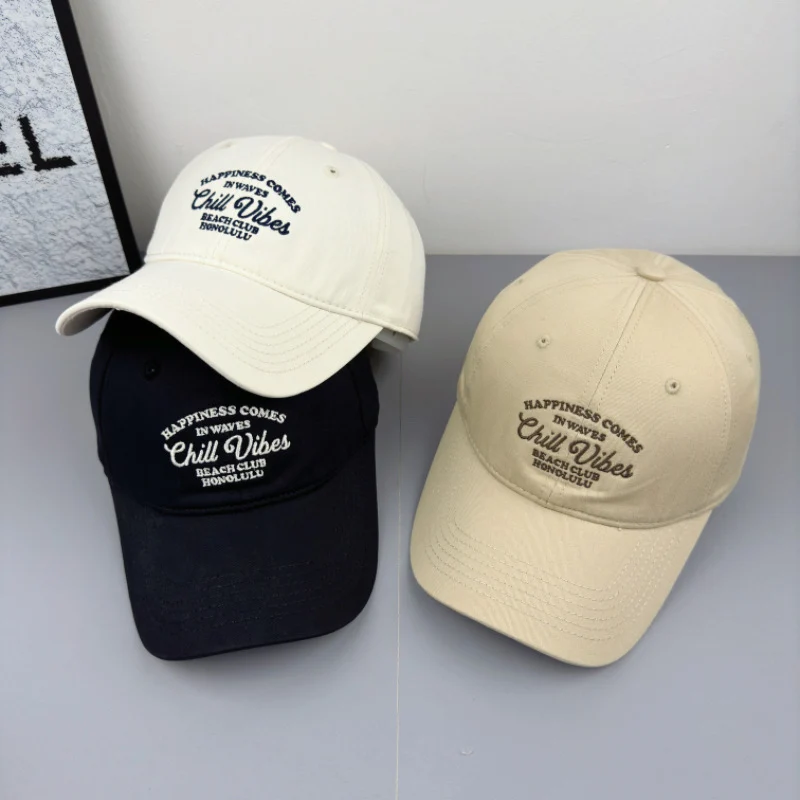 Herren Bestickte Baseballkappe „Chill Vibes“ Skanto
