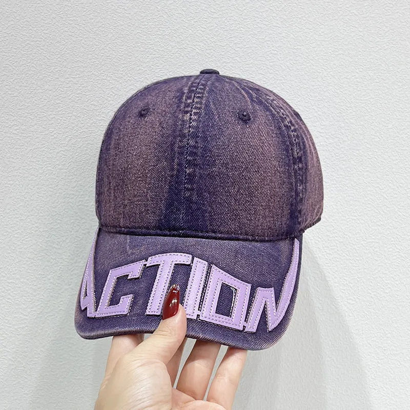 Unisex Stylische Denim-Baseballkappe Skanto