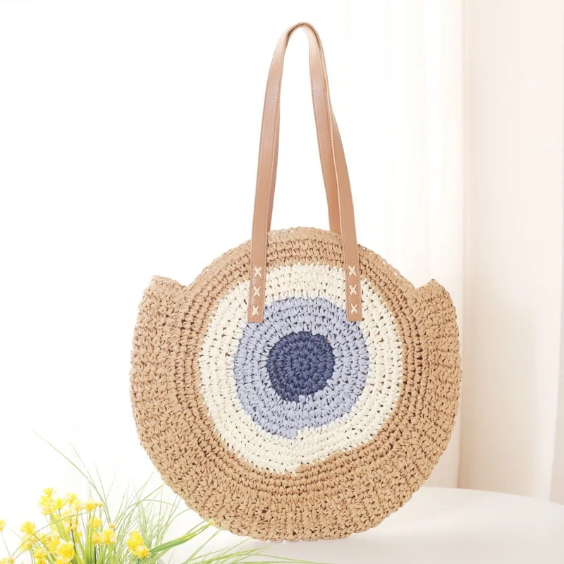 Trendige Strohtasche Skanto