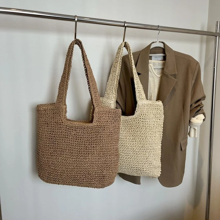 Handgeknüpfte Strandtasche Skanto