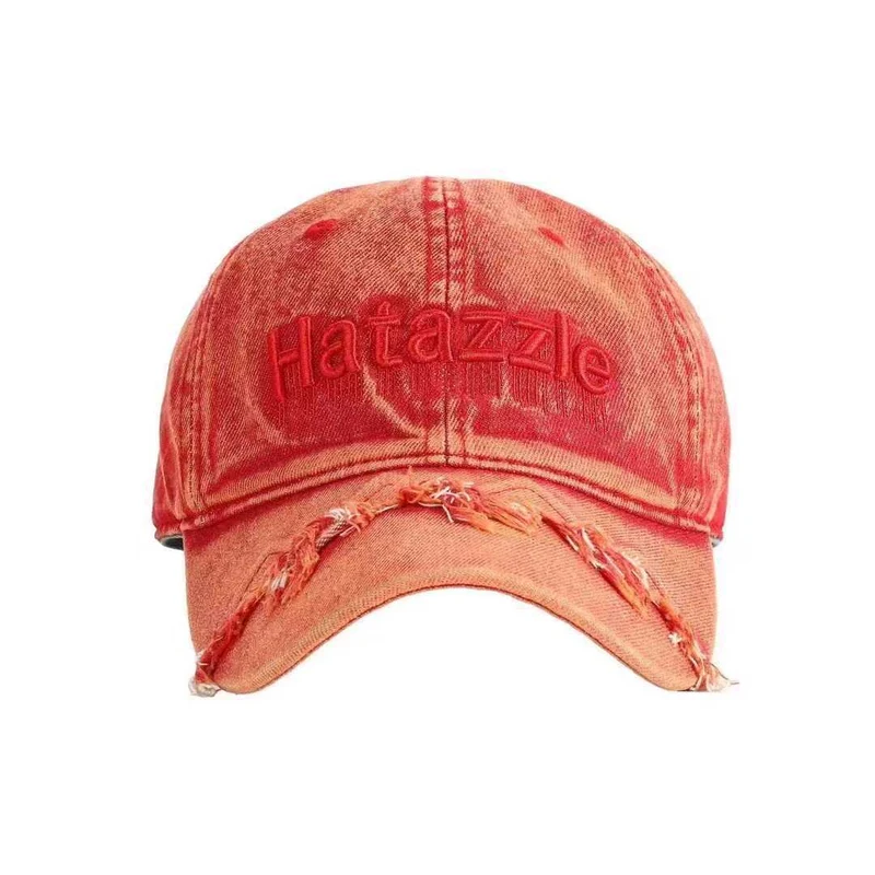 Herren Distressed Denim Baseballkappe Skanto 1784270737