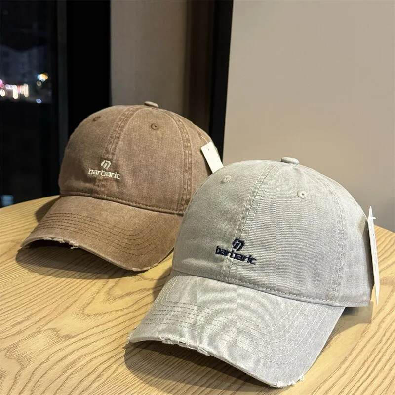 Baseballkappe aus Baumwoll-Twill im Used-Look für Herren Skanto