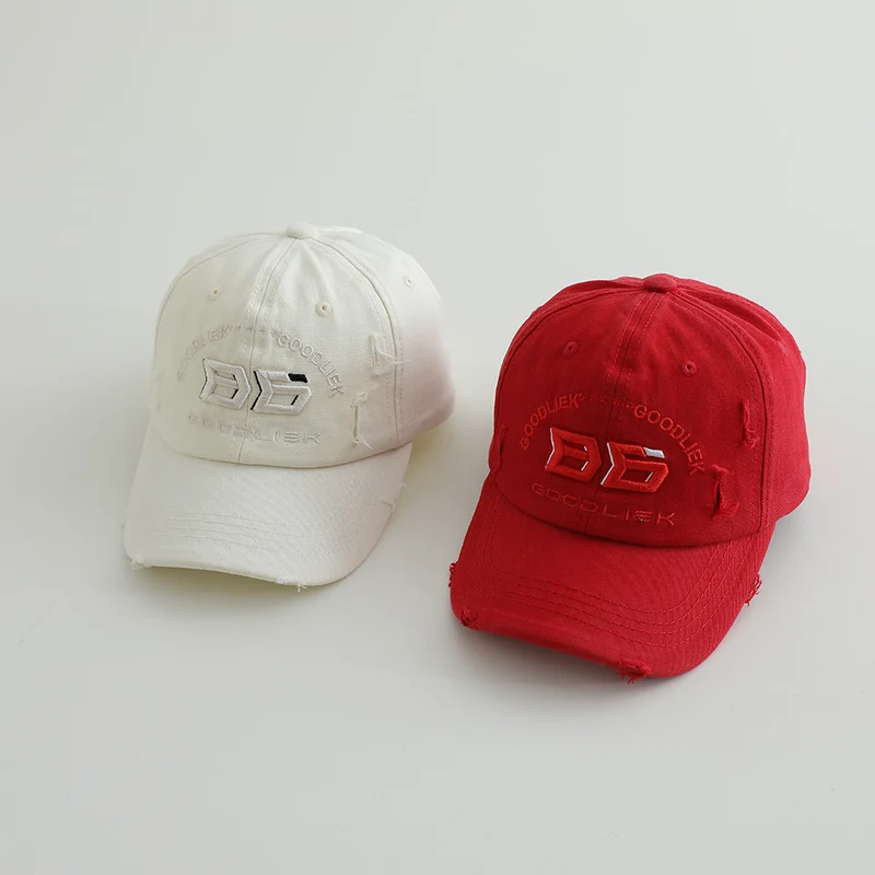 Unisex Distressed Grafik-Baseballkappe Skanto