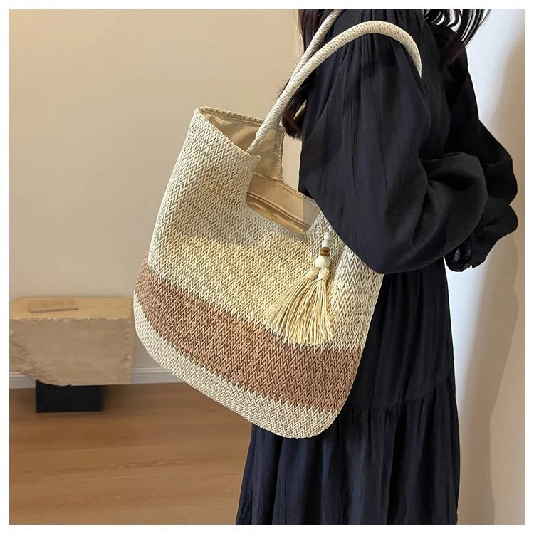 Geräumige Boho-Strandtasche Skanto