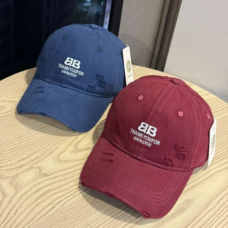 Unisex Distressed Freizeit-Baseballkappe Skanto