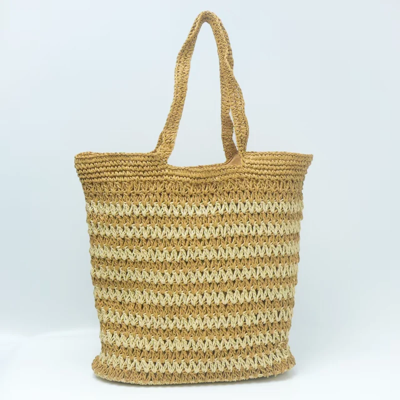 Geflochtene Strandtasche mit atmungsaktiver Struktur Skanto