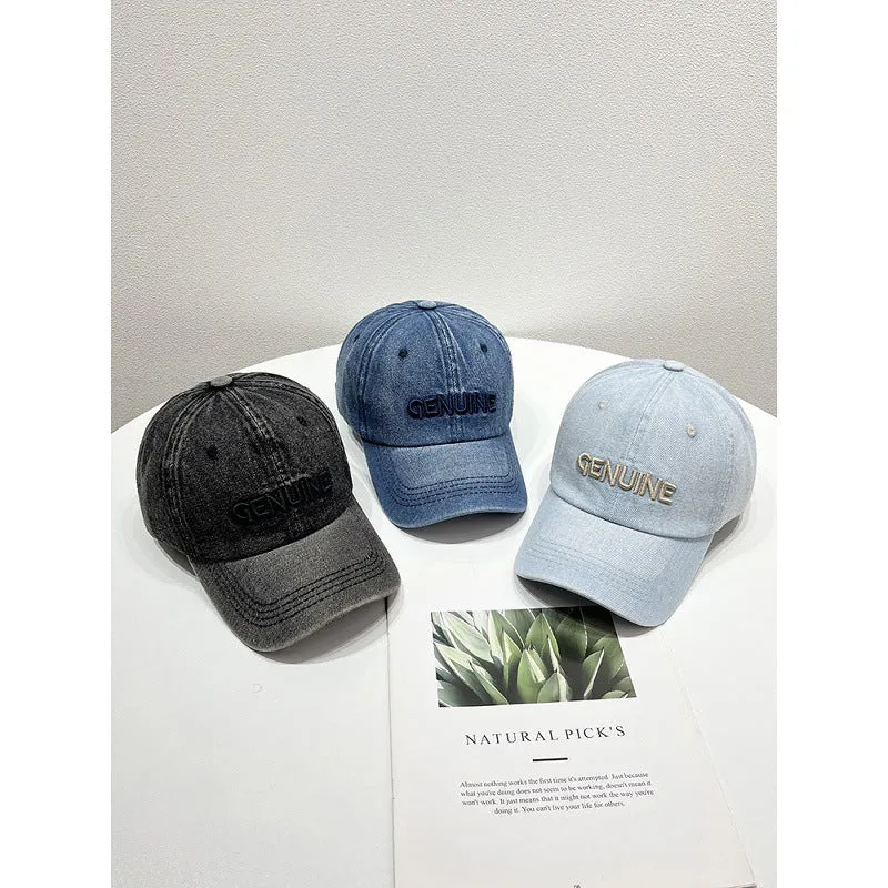 Denim-Baseballkappe für Herren Skanto