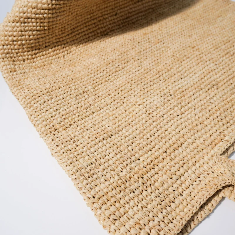 Handgefertigte Strandtasche aus Naturmaterial Skanto