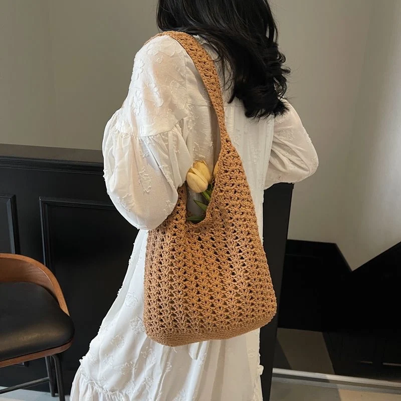 Handgefertigte Makramee-Tasche Skanto